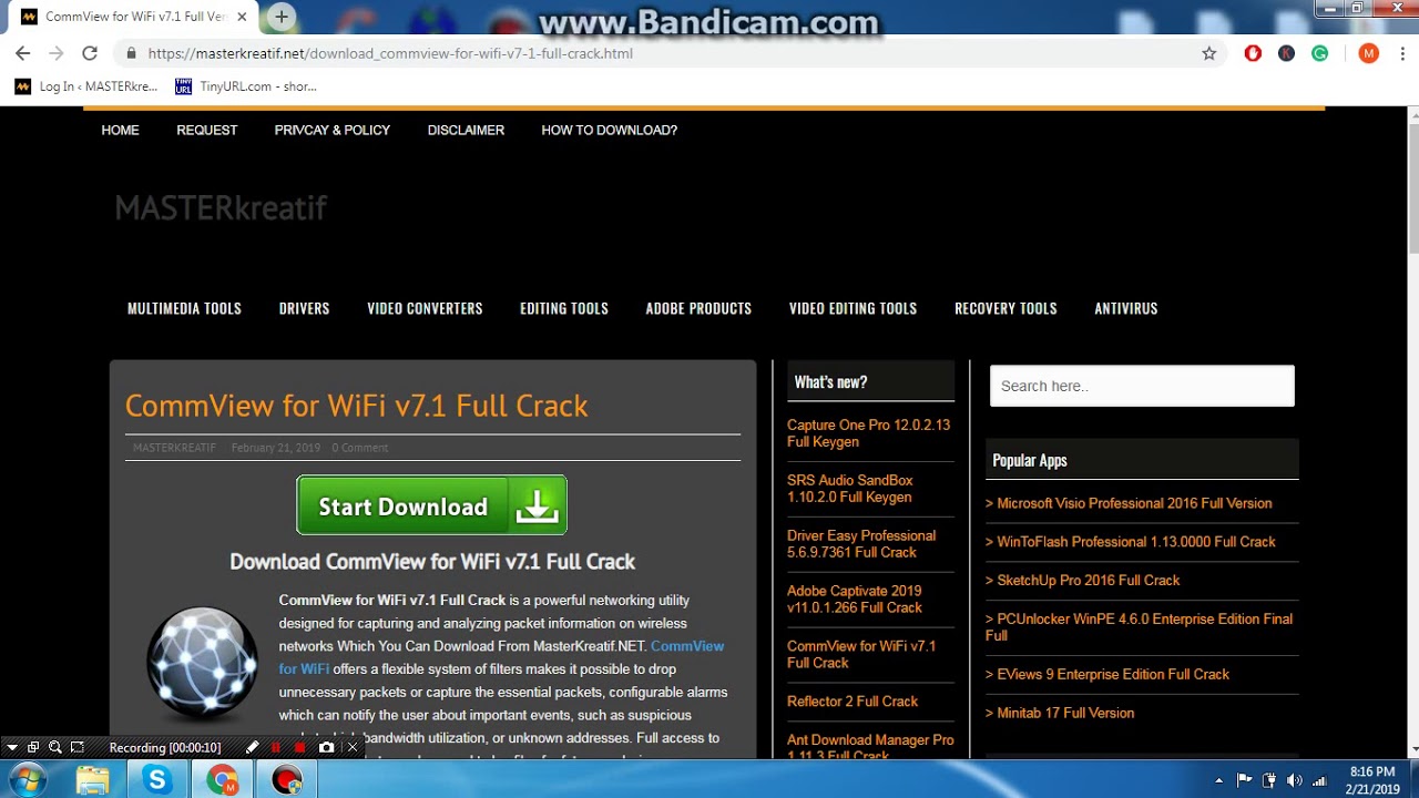 comview for wifi crack
